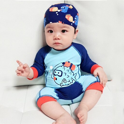 Carter 'S Kinderen Badpak Jongen Een Stuk Zonnebrandcrème Jongen Baby Quick Dry Surf Badpak Warme Lente Badpak badpak Cap Kids