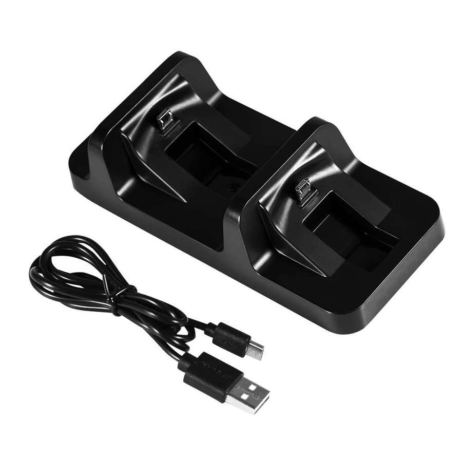 Dual Charging Dock Docking Station Stand USB Charger for PlayStation 4 PS4 Game Controller Power Supply Tester