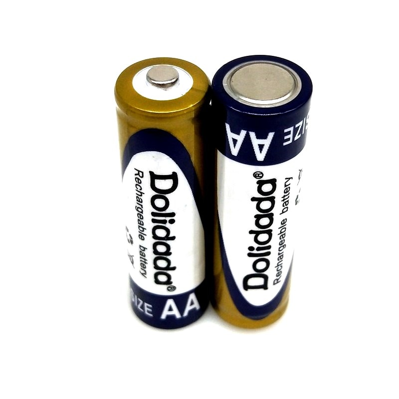 2-20pcs Dolidada battery AA 5200 mAh rechargeable battery NI-MH 1.2V AA battery watches, mice, computers, toys in