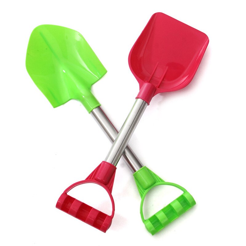 Stainless Steel Children&#39;s Snow Shovel Children&#39;s Beach Shovel With Stainless Steel Handle Be Used For Rake Dig Pile Mold Toys: Default Title