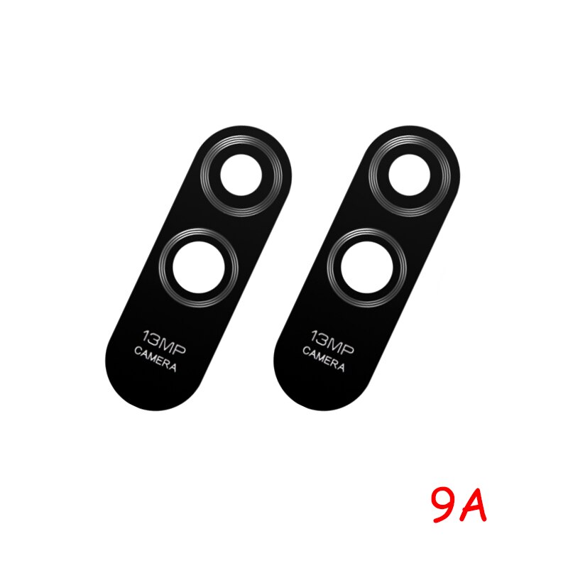 10Pcs Camera Glas Lens Voor Xiaomi Redmi 9 9T 9i 9C 9AT Note 9 9S Pro Max achter Bcak Camera Glass Cover Met Sticker