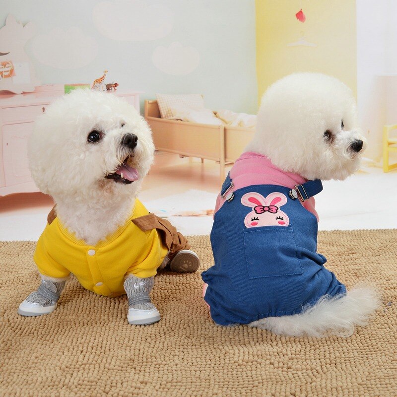 Fitwarm Shih Tzu Clothes Pajamas For Small Dogs Overalls For Dogs Jumpsuit Pajamas Pet Jumpsuit Fleece Suit Pajamas