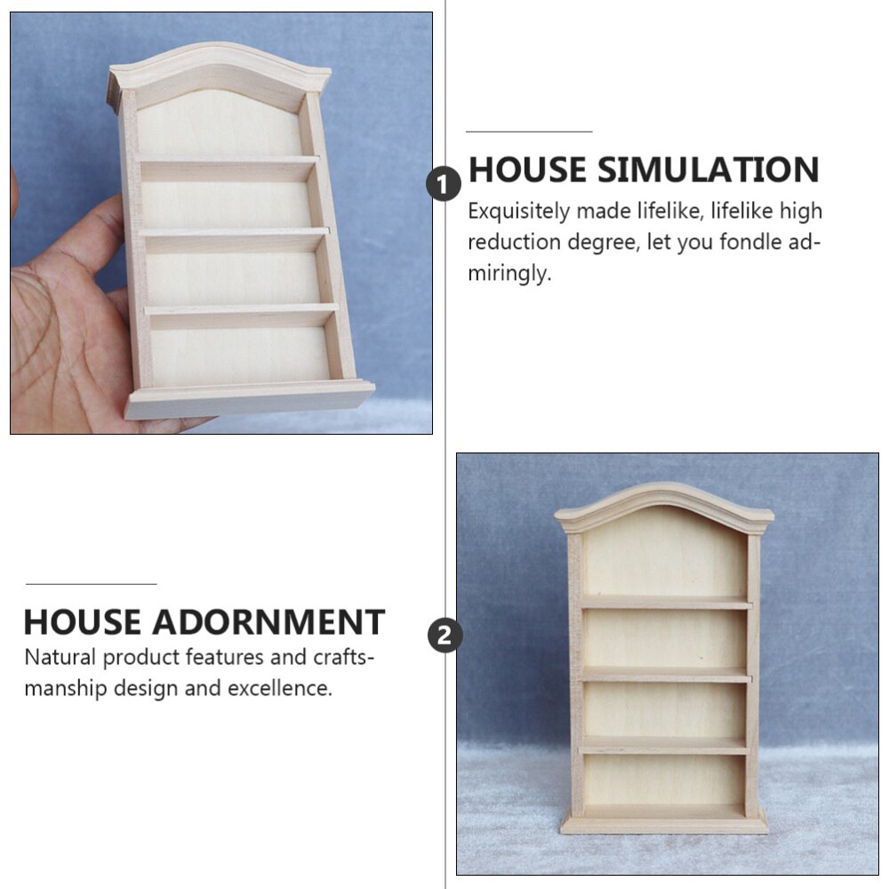 1Pc Accessory Miniature Model Toy Simulation Mini Storage Rack Model