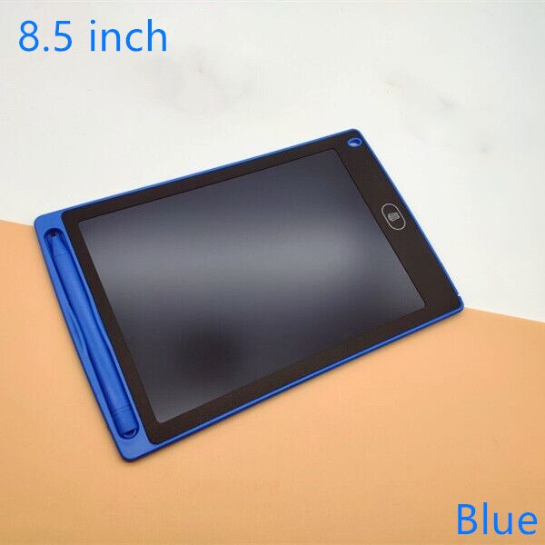 LCD Drawing Board 4.4 8.5 12 Inch Children Math Drawing Practice Handwriting Board Electronic Drawing Tablet Toy Kids Toys: 8.5 Blue