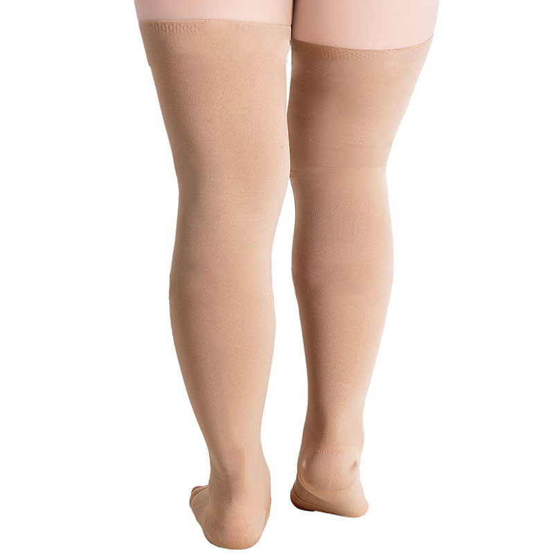Taglie forti 1 paio di calze a compressione da donna e uomo, calze a compressione, calzini unisex antistress