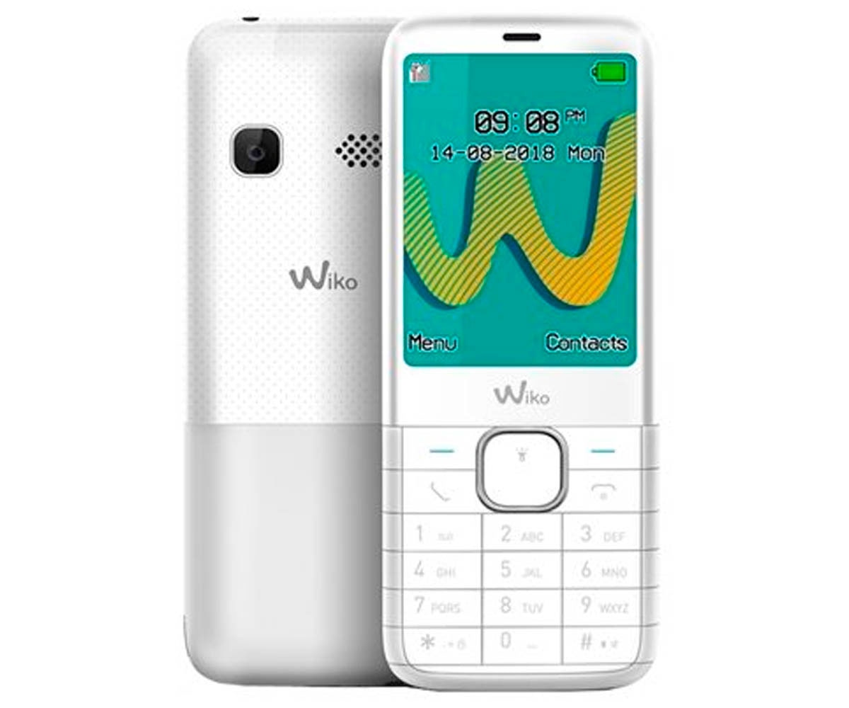 WIKO RIFF3 PLUS BLANCO MÓVIL SENIOR DUAL SIM 2.4'' CÁMARA VGA BLUETOOTH RADIO FM