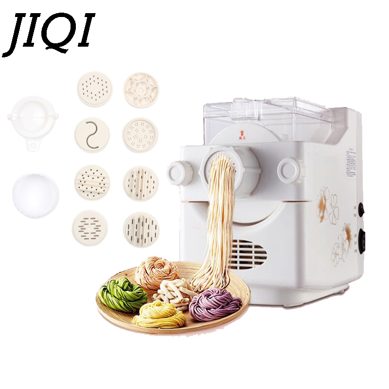 Noodle Maker Automatic Electric Pasta Making Machine Spaghetti Cutter Dumpling wrapper Pressing Hanger Dough Blender processor