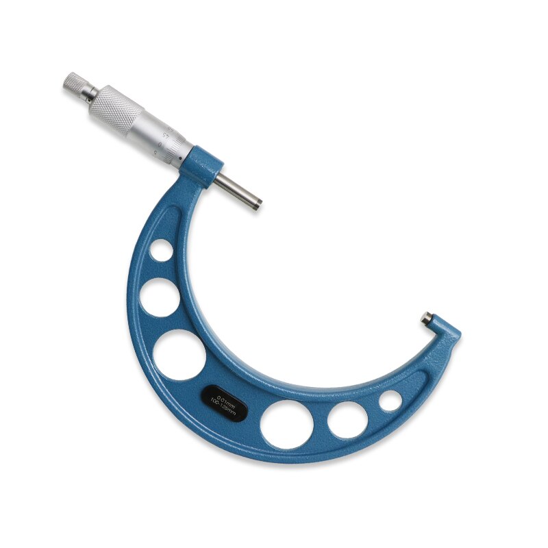 SHAHE 0.01mm 100-125mm zewnętrzny mikrometr precyzyjny suwmiarka z noniuszem suwmiarka narzędzia pomiarowe mikrometr narzędzia pomiarowe