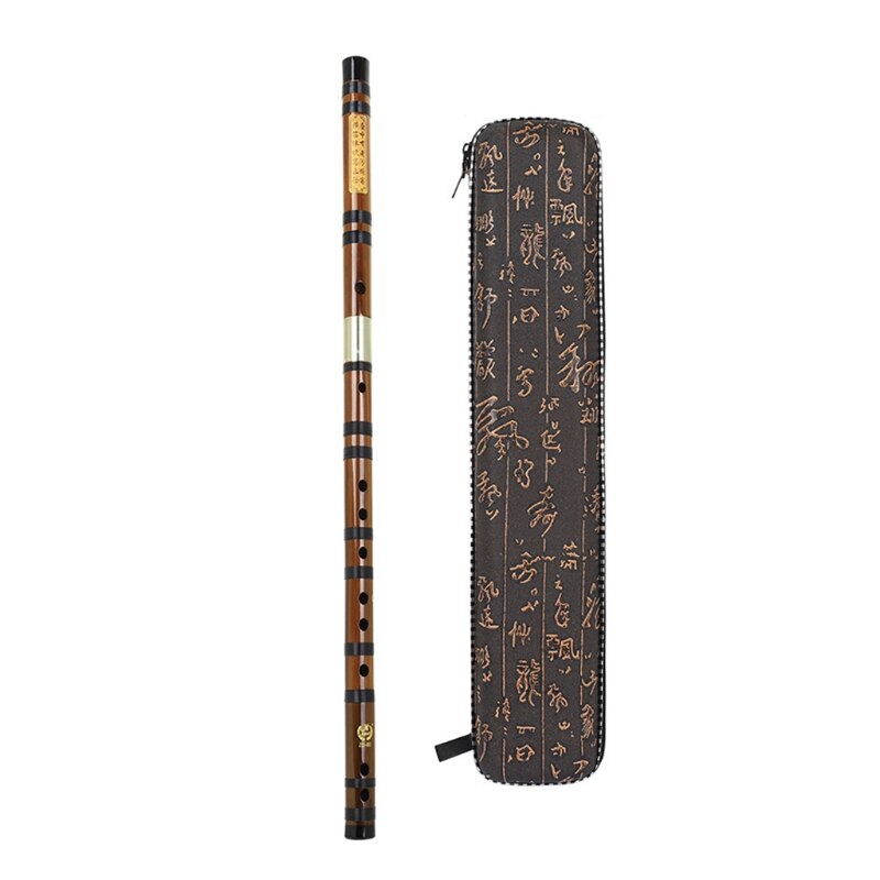 Flauta de bambu profissional sopro flautas instrumentos musicais c d e f g chave h053: F Key