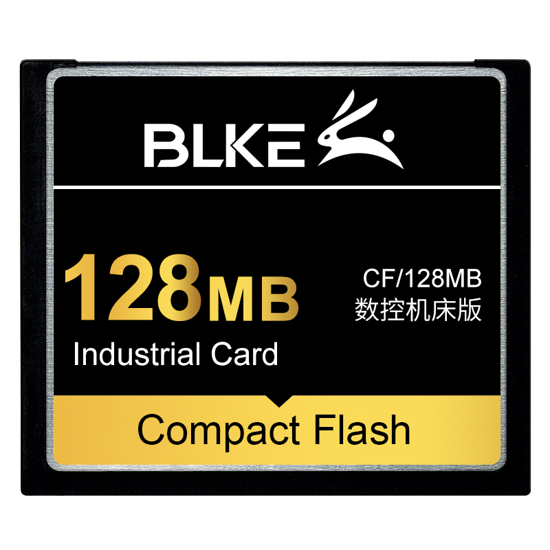 BLKE CF Card 128M 256M 512MB 1G 2GB 4G Compact Flash Card Memory Card for Machining center fanuc Mitsubishi M70 CNC machine tool: 128MB