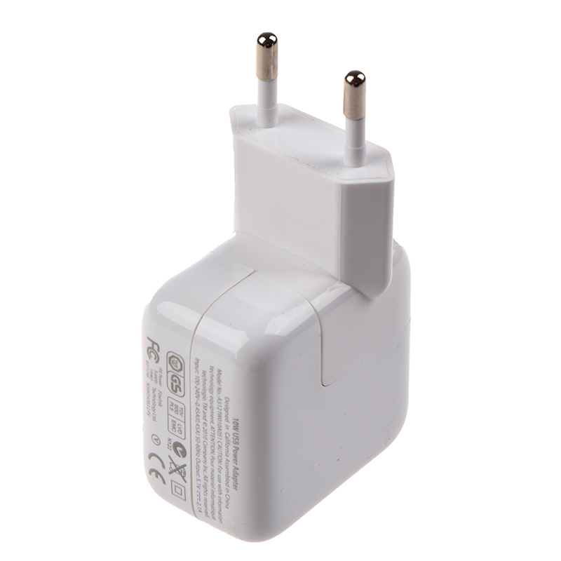 Weiß Ladegerät Adapter Europäischen Normen für iPad/iPhone/iPod/Smartphones 2.1A
