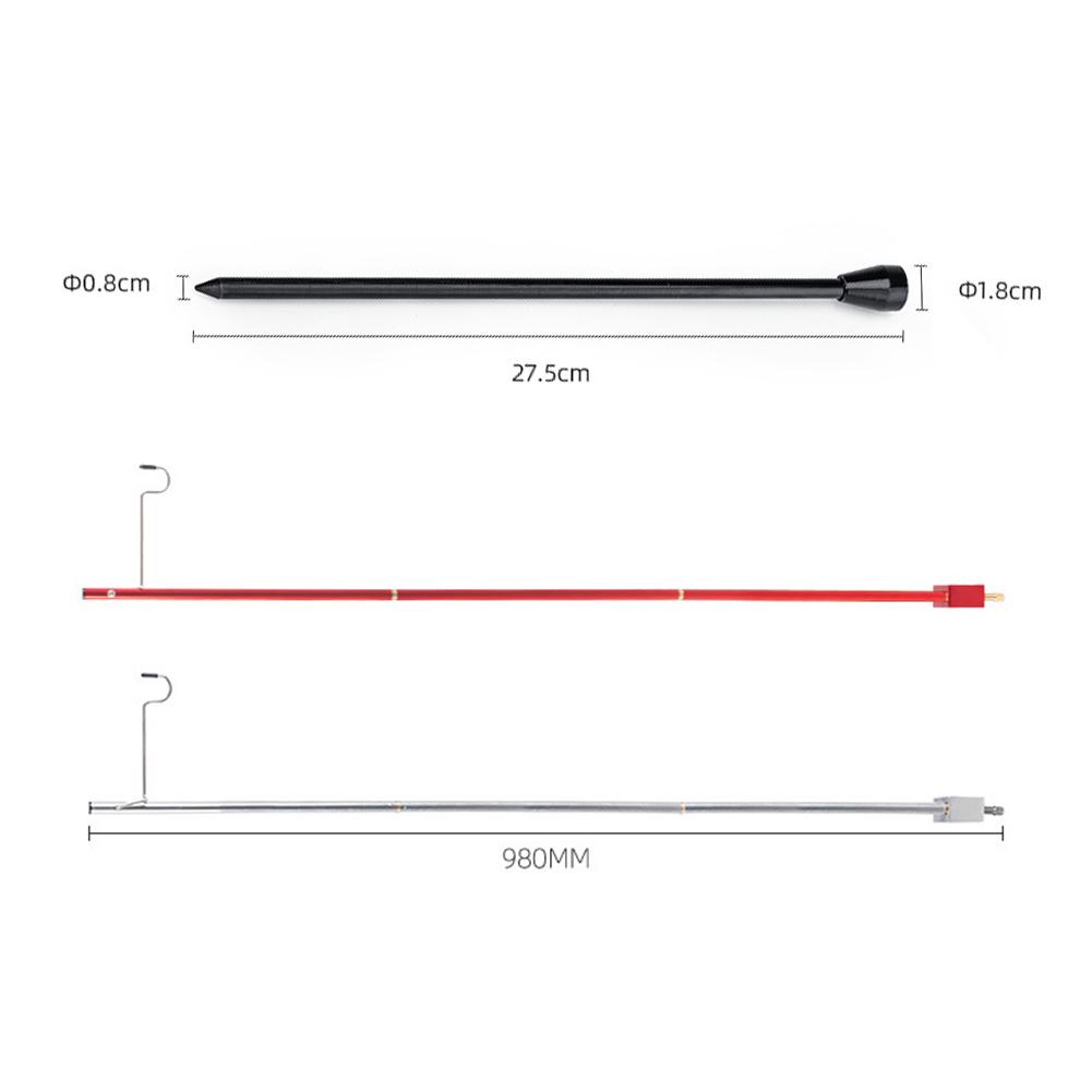 Outdoor Camping Table Folding Lamp Pole Portable Lightweight Aluminum Durable Light Lamp Lantern For Picnic Hiking Backpacking