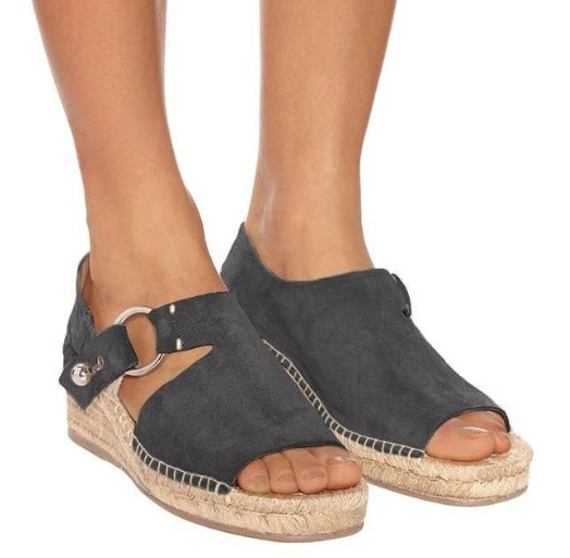 Kiler sko kvinder platform sandaler sommer højhælede ruskind espadrille sandaler chaussures femme sandaler sandalia feminina