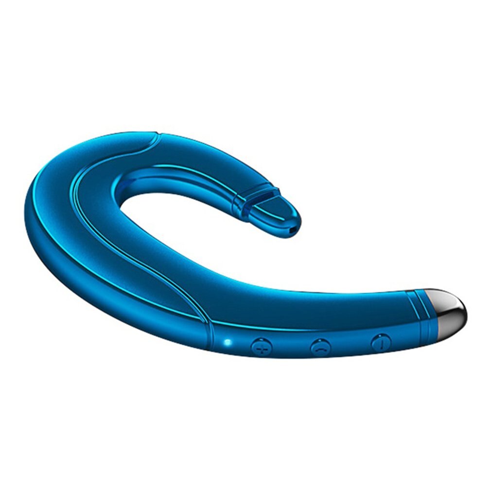 F88 knogle ledning trådløs øre-monteret business headset bilateral stereo power display opkald funktion stemmestyring: Flerfarvet
