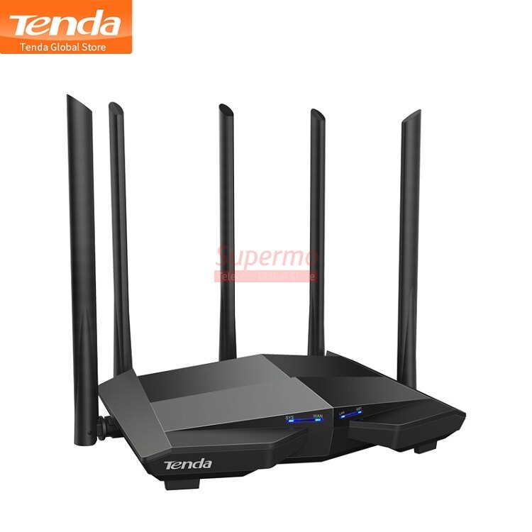 Tenda AC11/AC23/AC6/AC7/AC10 Wireless Wifi Router Gigabit Dual-Band AC1200 Repeater With 5*6dBi High Gain Antennas With Power