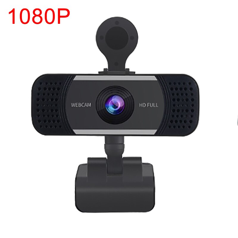 Cámara W18 4K con enfoque automático, Webcam de unidad libre USB con micrófono, HD, para conferencia en vivo, con cable USB: sliver 1080P