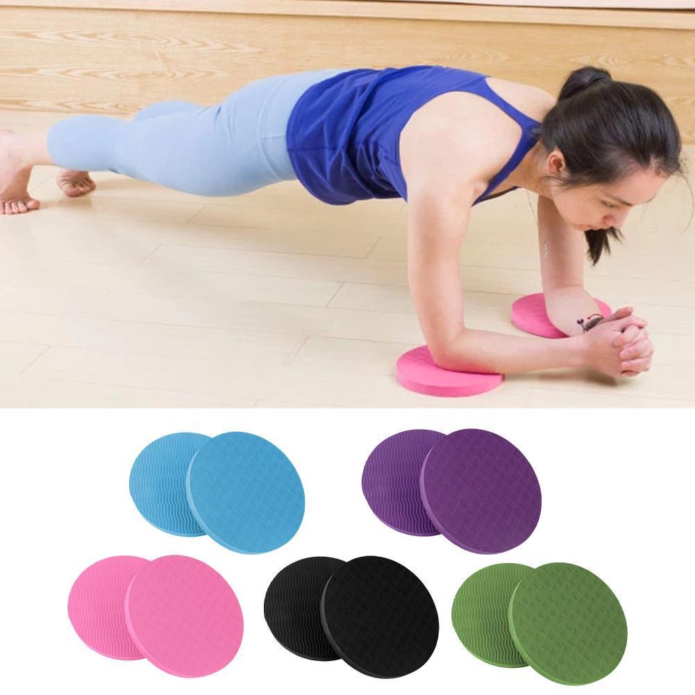 Runde yogamatte, praktisch zum mitnehmen, rundes yogapad für sport, balance und training, rutschfest, dickwandig