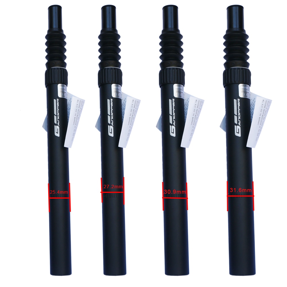 GANOPPER MTB Bicycle Damping Suspension Seatpost 25.4/27.2/28.6/30.9/31.6 X350 Bike Seat post Shock Absorber Tube Setback