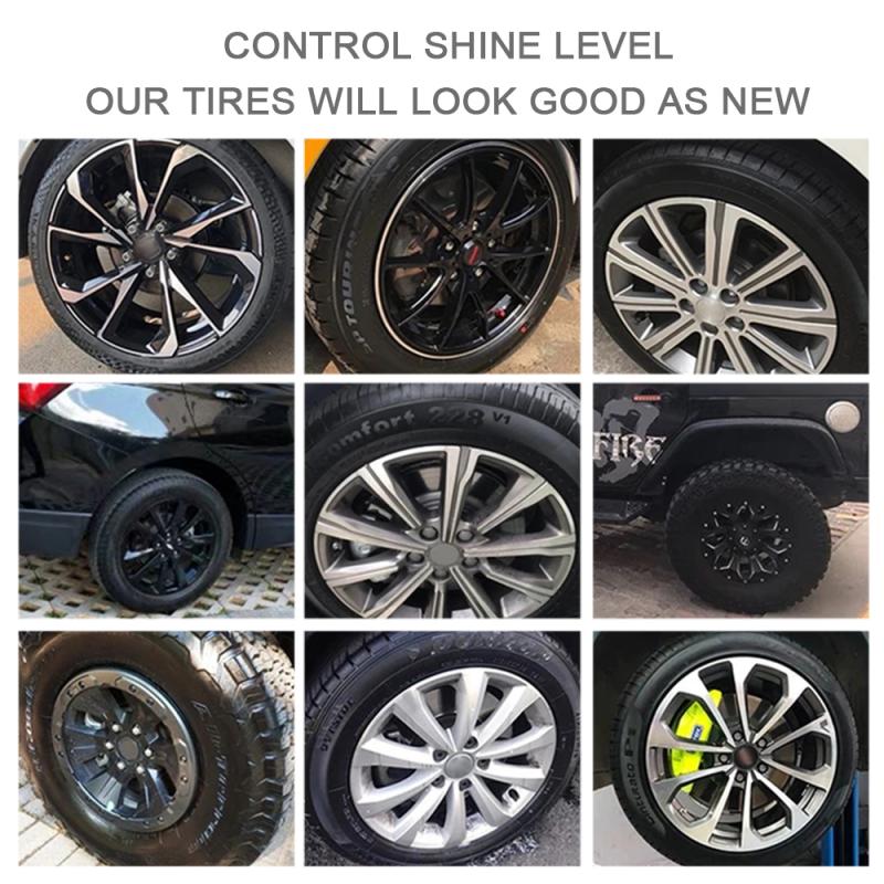 Accesorios de coche 30LM de rueda de Auto limpiador de neumático agente neumático polaco limpiador limpieza del coche decoración de coche esponja para encerar