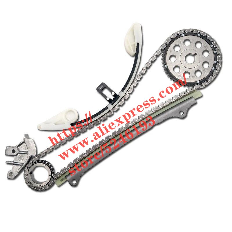6pcs/set Timing sets for BYD F3 G3 L3 F5 Suri 473Q engine Timing rail&amp;chain&amp;gear&amp;Tensioner F