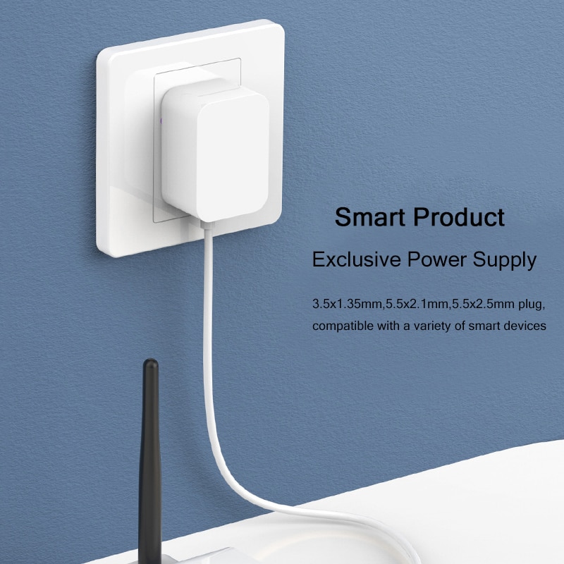 12V 1A Dc Output Power Adapter Ce/Gs Certificering Eu Standaard 90-240V Ac Input 100cm Kabel Oplader Voeding Voor Hdd Led