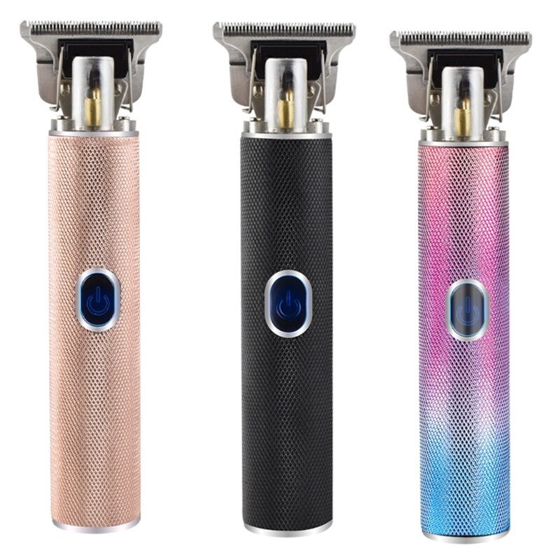 Électrique Outliner Tondeuses À Cheveux Sans Fil Rechargeable De Coiffeur Kits De Toilettage Pro T-Lame Tondeuse Près Machine De Découpe pour Hommes