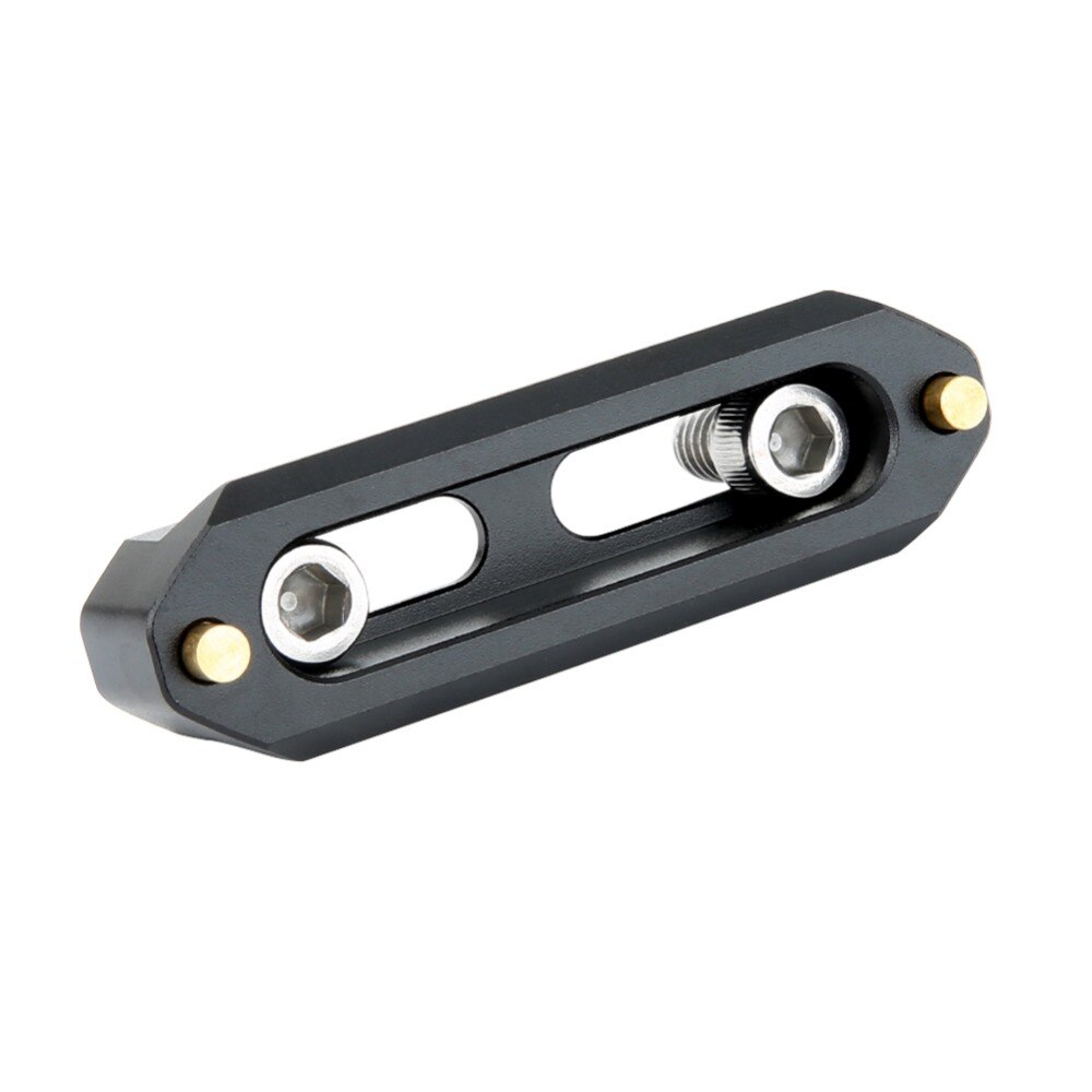 NICEYRIG NATO Rail NATO Clamp Slide Rail Rig Nato Handle Rail Grip Rig DSLR Camera Cage Clamp Rig 1/4" Stabilizer Cameras 70mm
