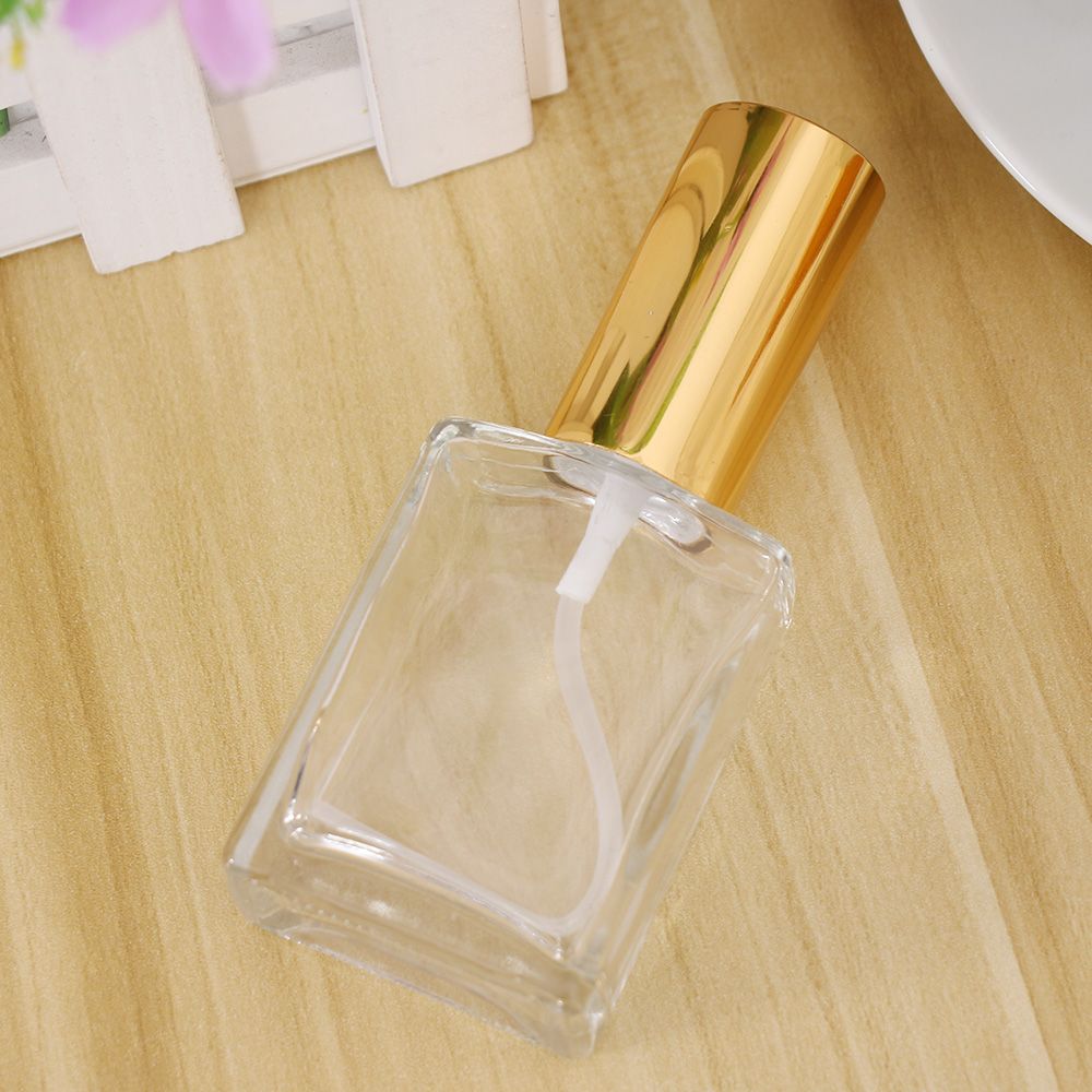 1 pc 30 ml/50 ml Lege Navulbare Draagbare Parfum Fles & Reiziger Glas Spray Verstuiver Transparante Frosted Parfum flessen