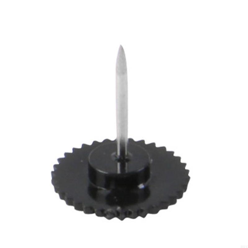 50/100 st kugghjulsformade kartnålar, nål för korktavla, synål