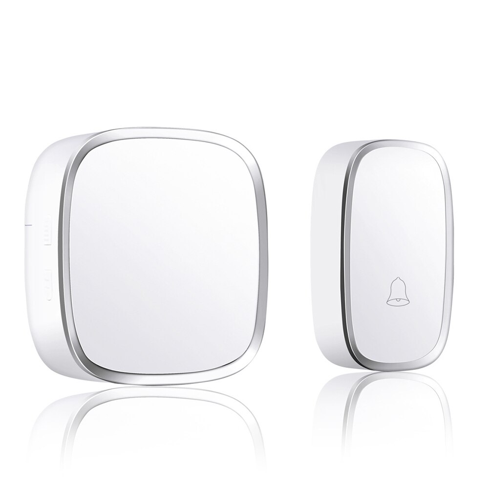 Waterproof Long-distance Remote Control Wireless Doorbell 36 Ringtones 4 Volume Levels Adjustable Bell Door Chime Receiver: A