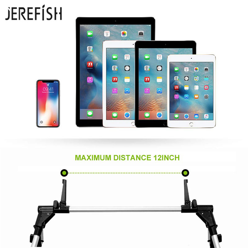 Hopfällbart surfplattestativ telefonhållare lazy bed golvskrivbord stativ skrivbordsfäste för iphone x ipad mini golvskrivbord stativ