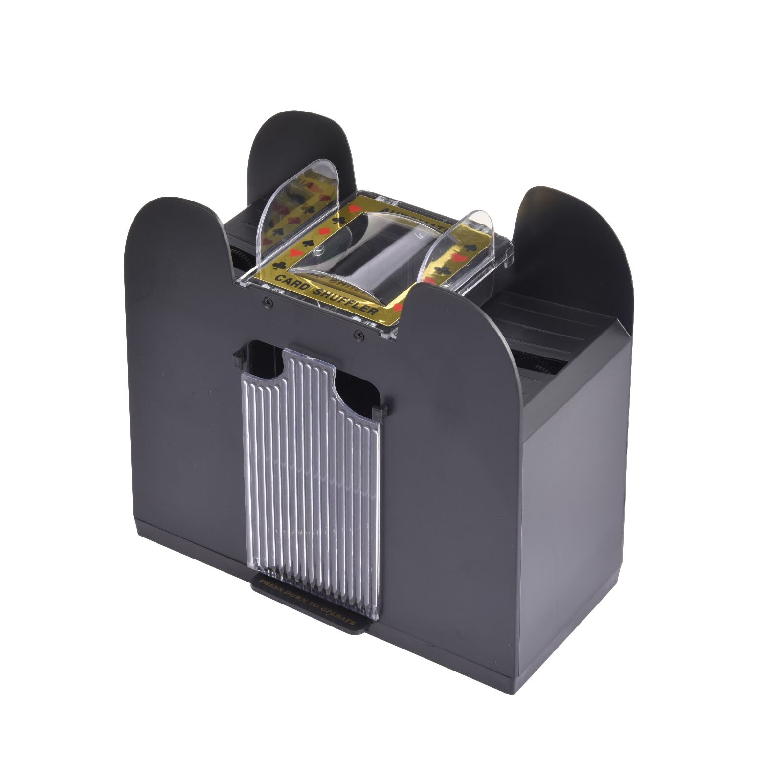 Automatic Poker Card 6 Deck Automatic Card Shuffler Shuffling Machine Funny Family Game Club Accessory Without Battery