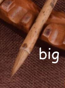Chinese Bamboo Calligraphy Brush Kanji Sumi Writing Wolf hair Copy Scriptures: Big