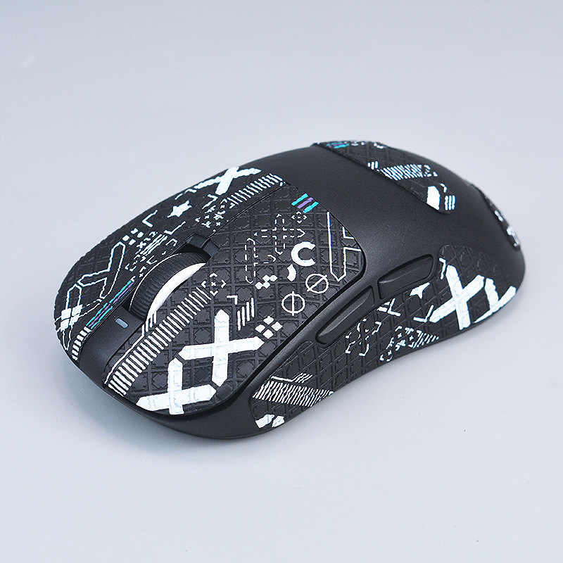 Game Mouse Grip Tape Skate Handmade Sticker Non Slip Suck Sweat Anti-Slip Sticker For VGN Dragonfly F1 PRO Max: Orange