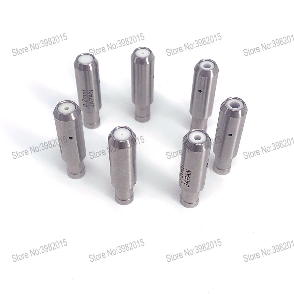 WEDM Drill Electrode Tube Ceramic Pipe Guide 6*8*30mm 1 Piece for WEDM Drilling Hole Machine