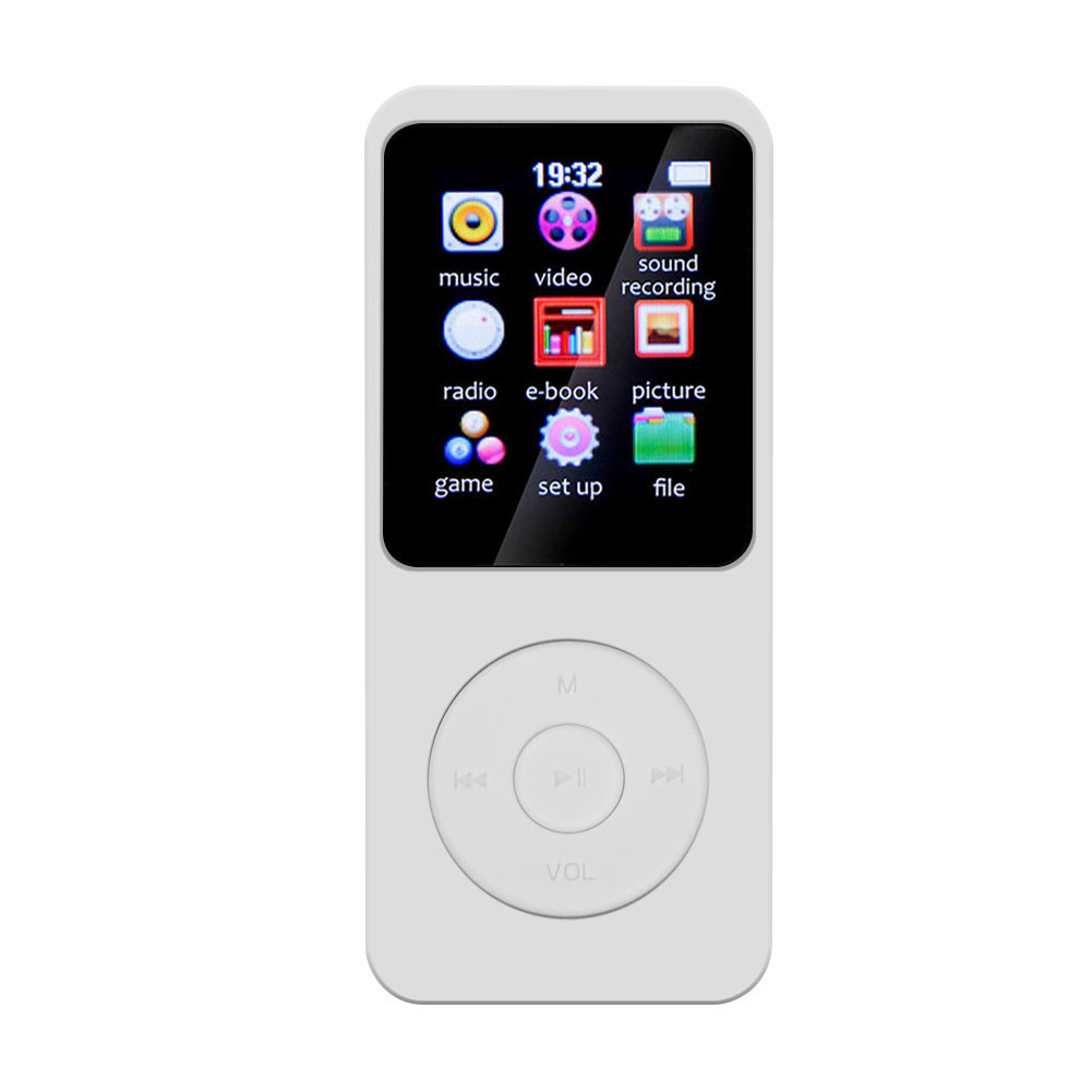 1,8-calowy odtwarzacz MP3 typu C Przenośny odtwarzacz muzyczny Bluetooth 5.0 Obsługa e-booków Nagrywanie sportowe Radio FM dla dzieci Sport: SZARY