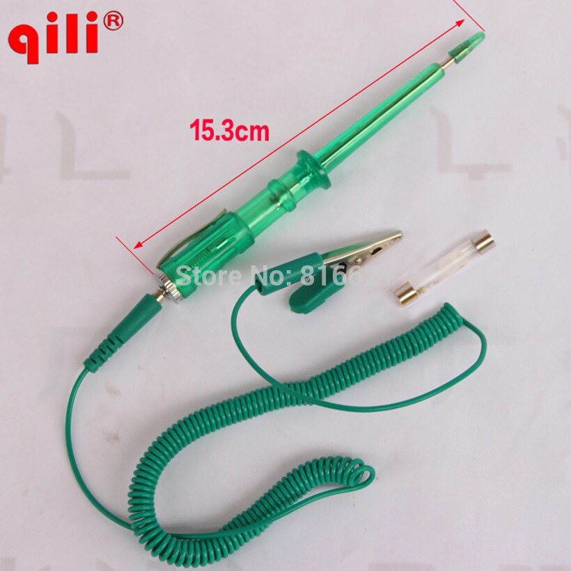 Qili CM-03A Groene Kleur Elektrische Test Tester Pen Lente Draad Professionele Tool Voltage Test Pen