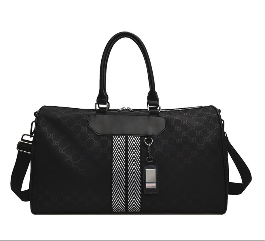Femmes sac de voyage en cuir bagages sacs voyage noir bagages grande capacité sac à main offre spéciale hommes voyage sacs à bandoulière en plein air: 06