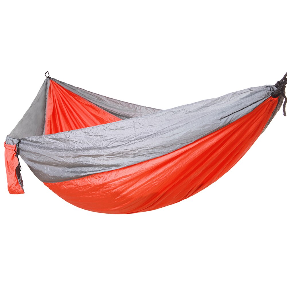 Hamaca portátil para exteriores, para viajes, supervivencia, caza, cama para dormir, hamaca para relajarse, 2 correas, 2 mosquetones: I