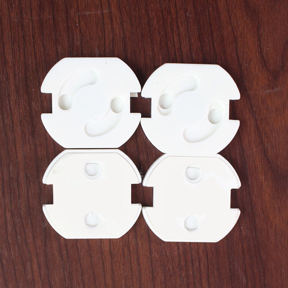 10 Stuks Baby Veiligheid Outlet Covers Elektrische Lekkage Bescherming Socket Bescherming Stopcontact Covers Voor Home Office School (Whit