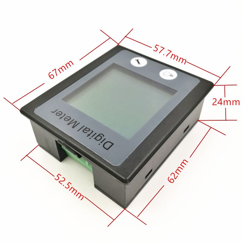 Wattmètre 220V 100A Khw de compteur d'énergie d'économie d'énergie de Digital monophasé à ca PZEM-011 avec la fente de CT