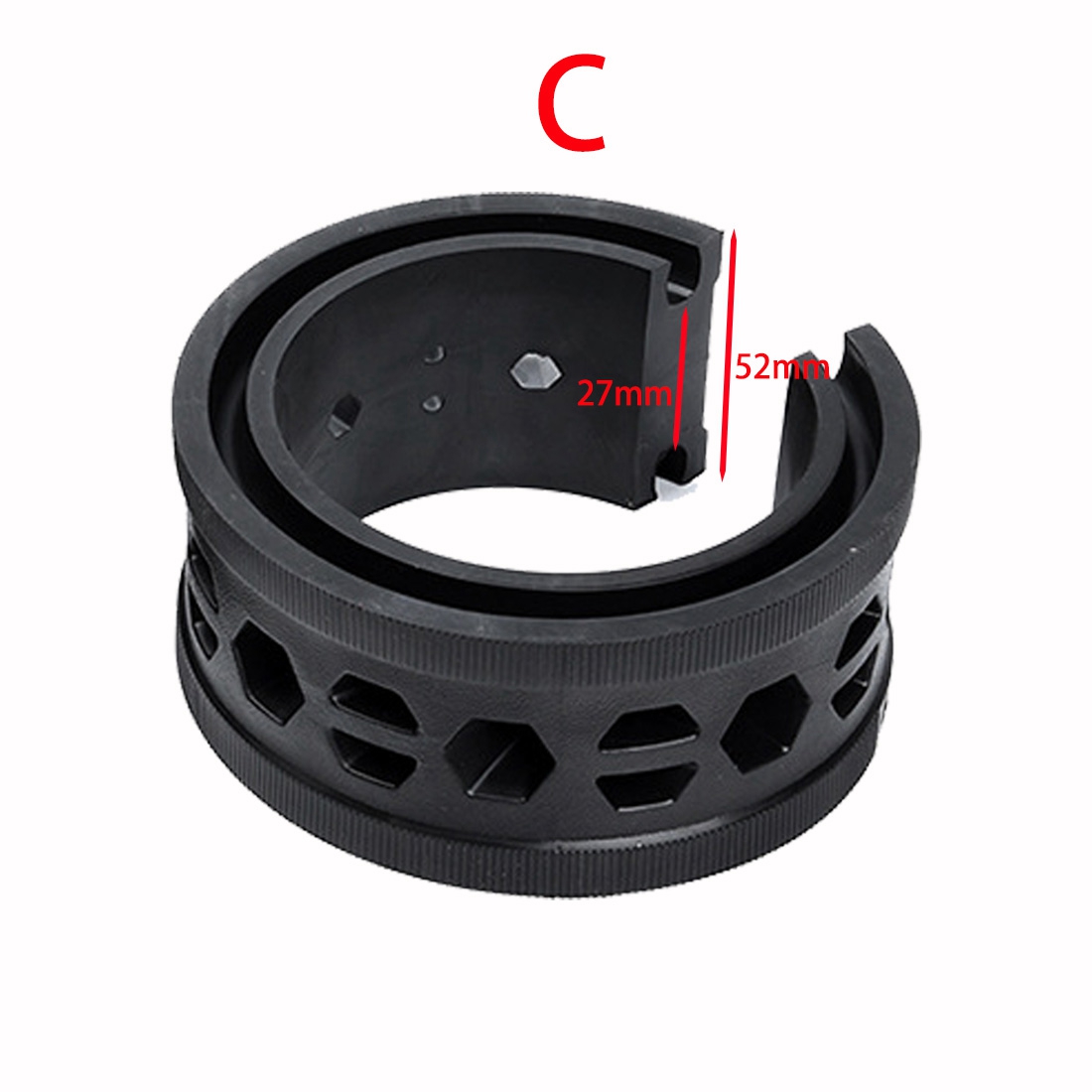 Amortiguador de resorte para coche, amortiguador de potencia para coche, cojín Avtobafery, accesorios para coche actualizado, 19 agujeros A B C D E F A + B +, 2 uds.: Lavanda