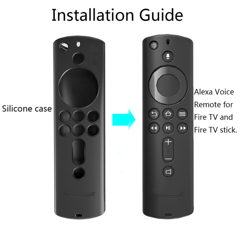 Remote Silicone Case Cover Protective Cover Skin for Fire Stick 4K Stick UK
