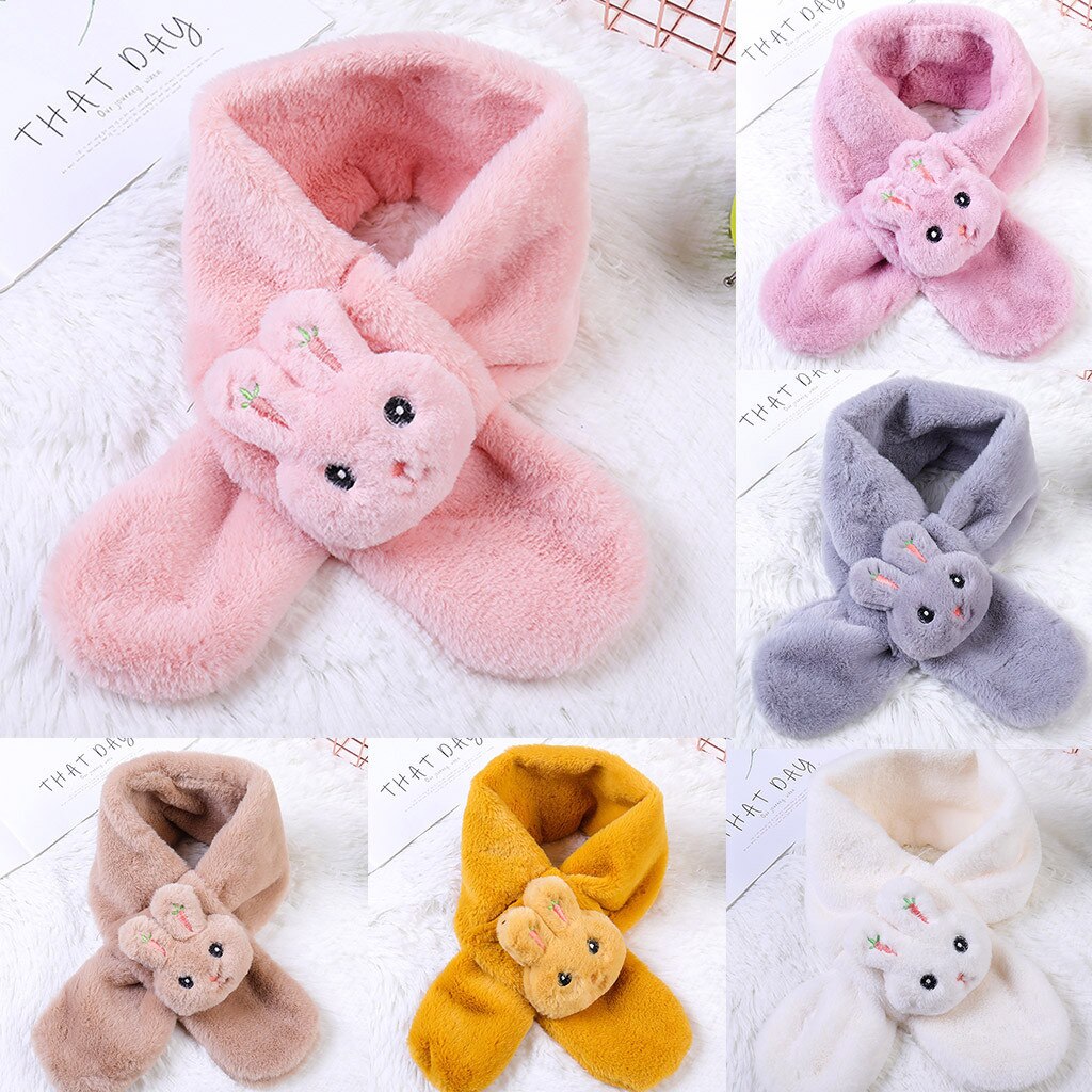 Leuke Fall Kinderen Winter Sjaal Baby Jongens Sjaal Jongens En Meisjes Kids Warm Houden Sjaals Sjaals Kraag Verdikking Winter Sjaal