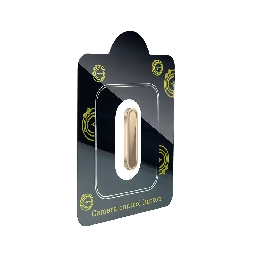 2PCS Metal Camera Control Button Protector For iPhone 17 16 Pro Max Alloy Ring Glass Side Control Cover Anti-scratch Sticker: Dark Blue