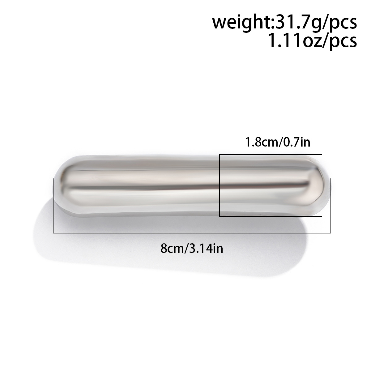 Pinzas para el cabello de Metal de doble capa huecas y gruesas simples para mujer, diademas, gomas elásticas, cuerdas para el cabello, accesorios para el cabello de: Color oro puro