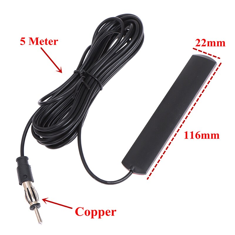 Universal- Auto Auto Radio FM Antenne Signal Ampere Verstärker Marine Auto Fahrzeug Stiefel RV Signal Verbessern Gerät Auto Antenne