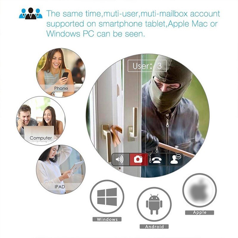 Babyfoon 1080P Hoge Resolutie Baby Nanny Bewakingscamera Nachtzicht Monitoring Baby Afstandsbediening Video Nanny Cry Baby