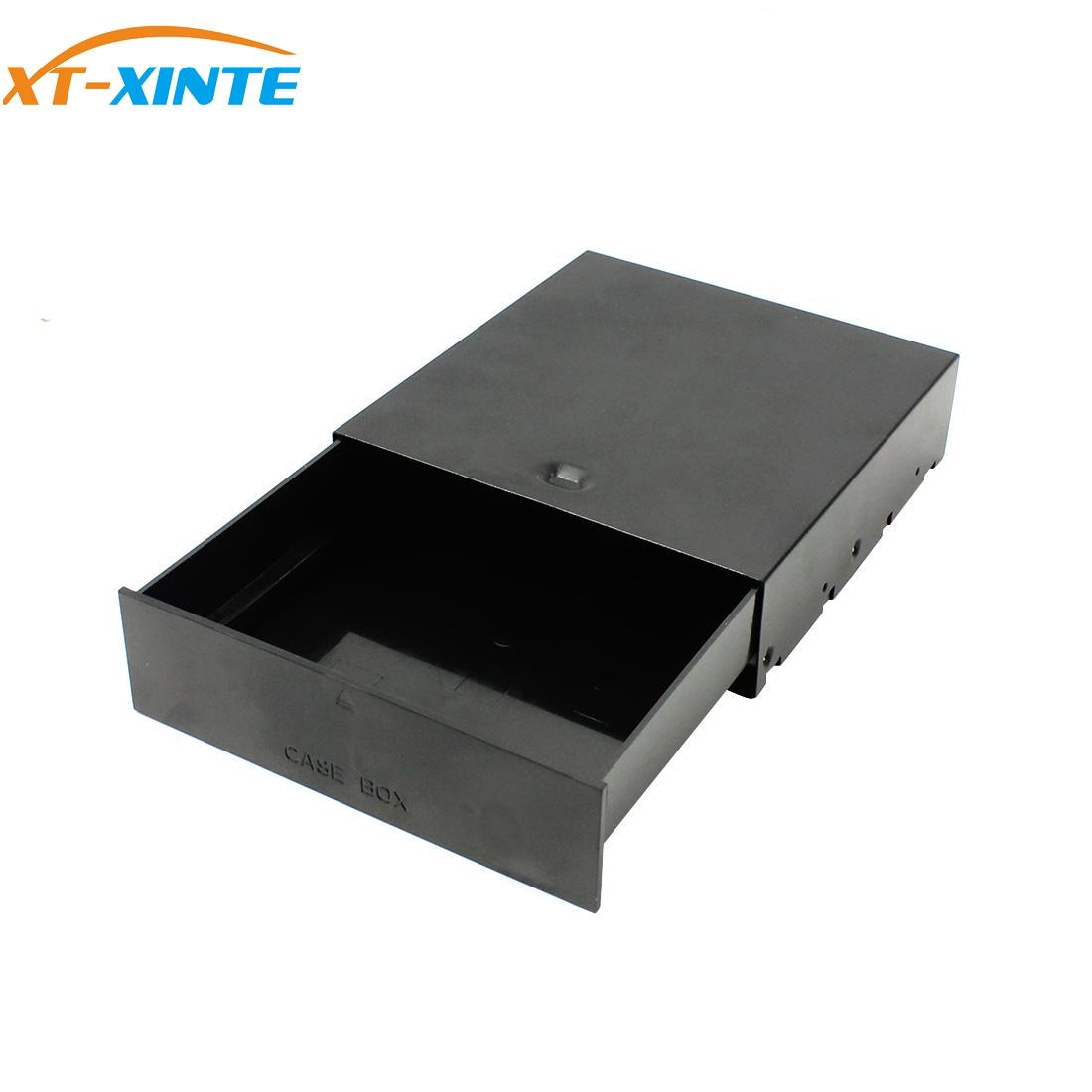 XT-XINTE 5.25&quot; HDD External Enclosure Case Hard Disk Drive Mobile Blank Drawer Rack Box 165*145*41mm for Desktop PC Computer