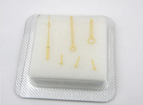 Horloge Handen Omga 311 Speed Master Valjoux Cal 7750 Chrono 6 Set Kleuren Selecteren voor Horloge Reparatie: gold